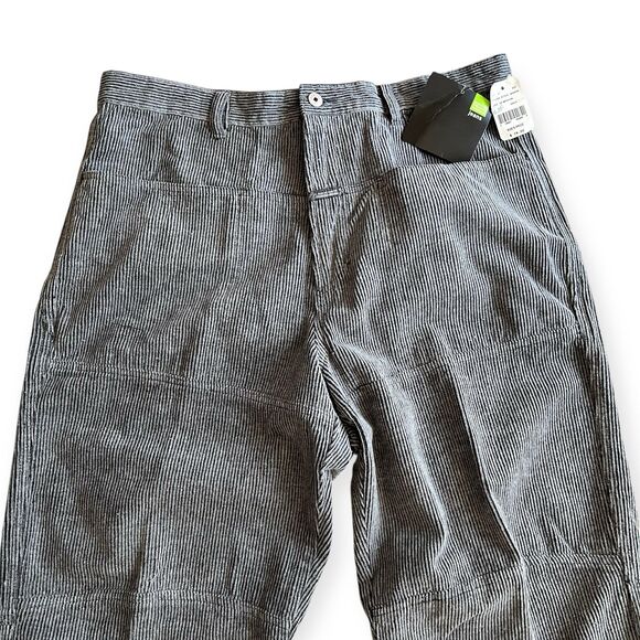 Vintage NWT Marithe Francois Girbaud Gray Glider Corduroy Pants 36x32 Baggy Y2K - Picture 3 of 12